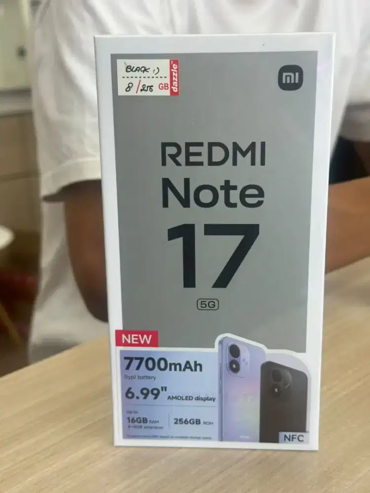 REDMI NOTE 17 5G 6/128 GB DISKON