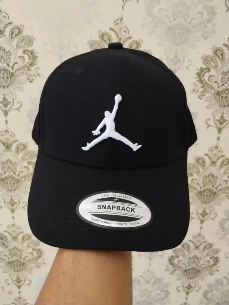 Topi Baseball Jordan Bordir Import