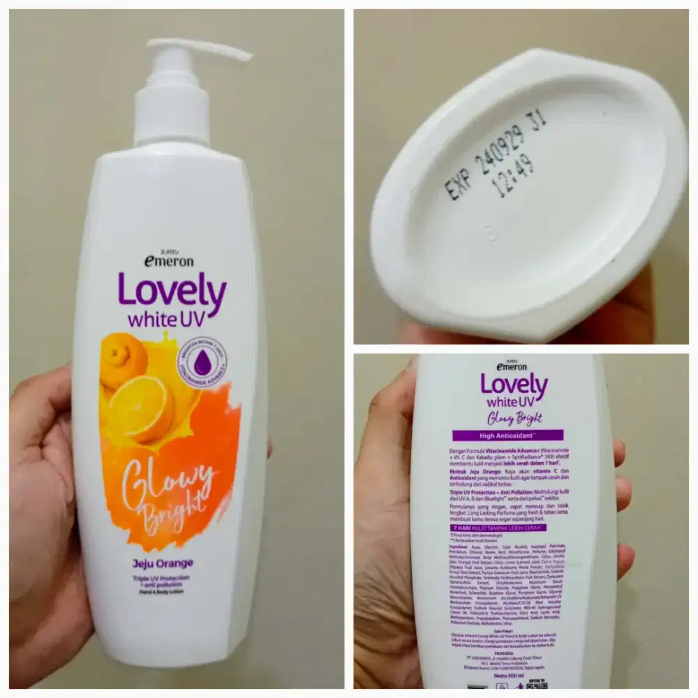 Emeron UV Body Lotion Jeju Orange