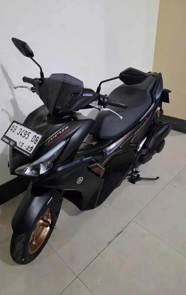 Aerox conected s 2024  abs hitam low km istimewa gbm