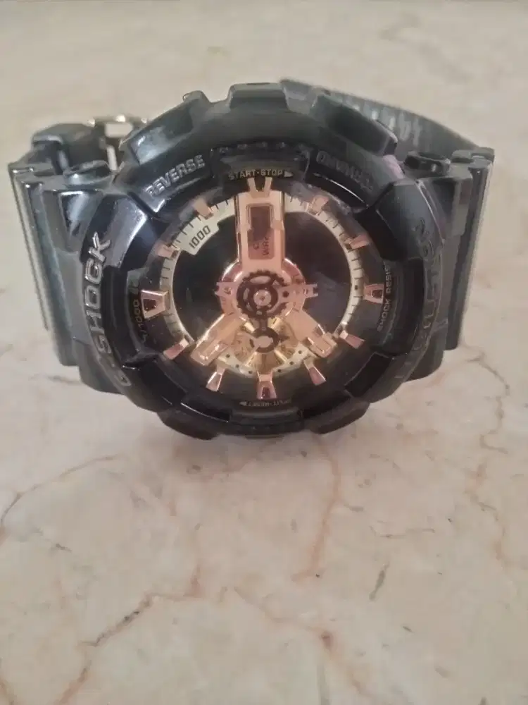 dijual Casio G-Shock seri GA-110GB-1A (Black and Gold Series)