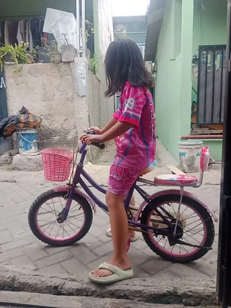 sepeda anak cewe 16 in