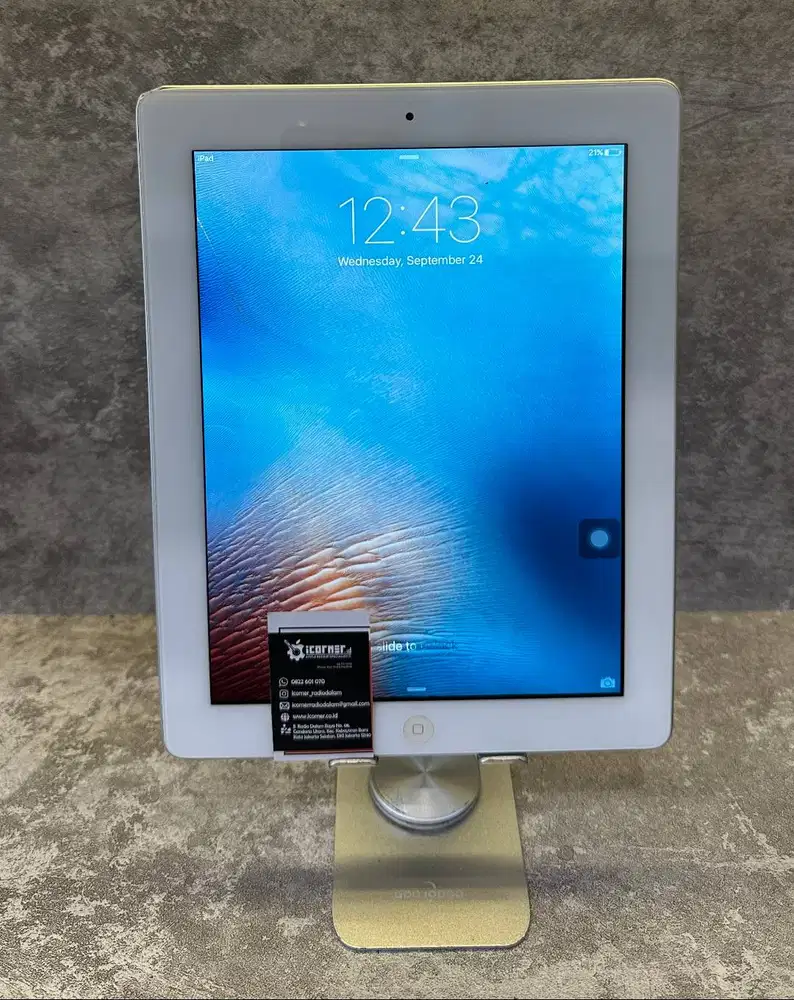 iPad gen 3 32GB | Warna White | Wifi Only