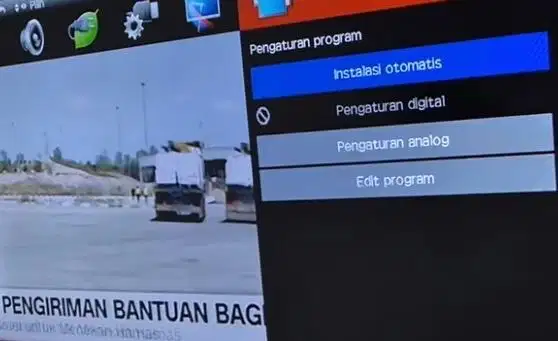 tv sharp led 32inch like new banyak bonus