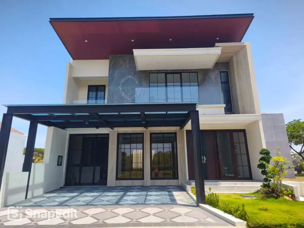 RUMAH MEWAH CLUSTER VIRGIN GORDA DI PAKUWON CITY SURABAYA