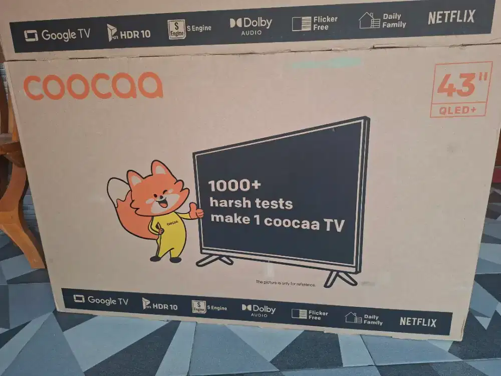 Coocaa QLED google tv 43 inch 43Q55
