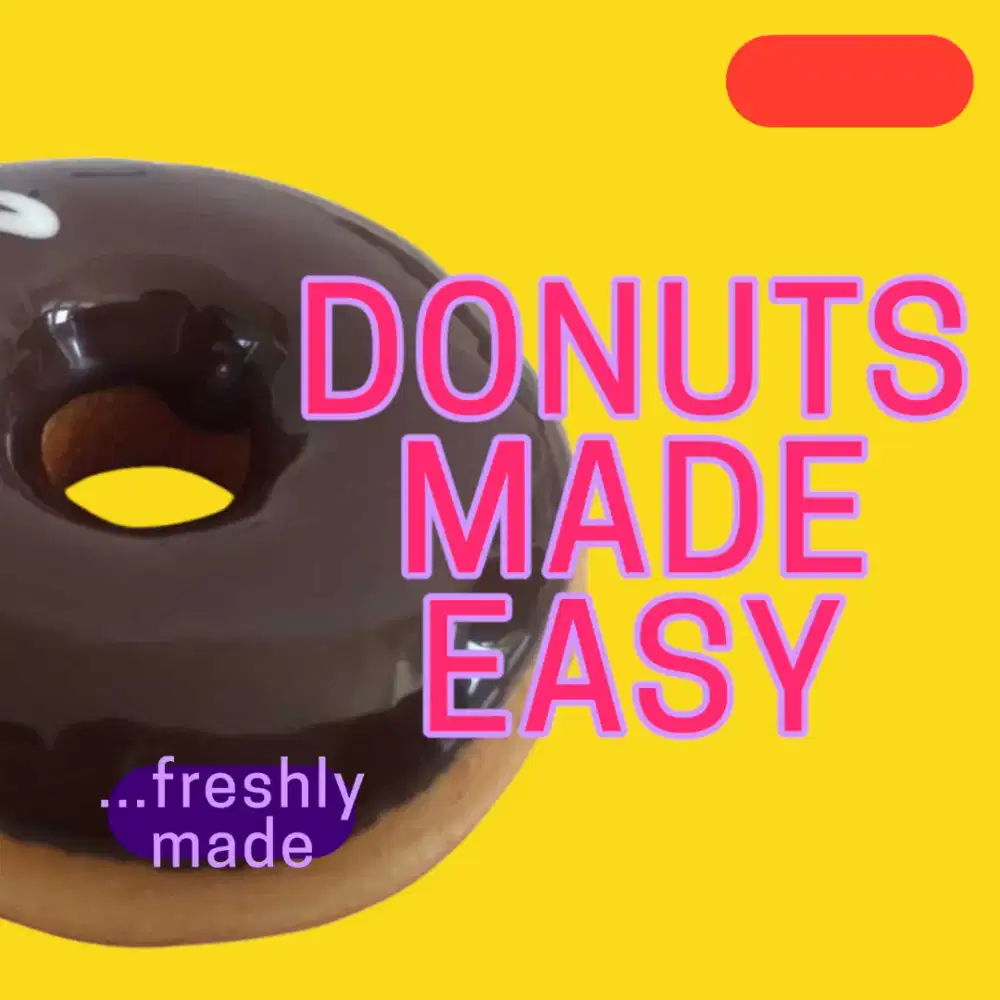Penjaga outlet Donat