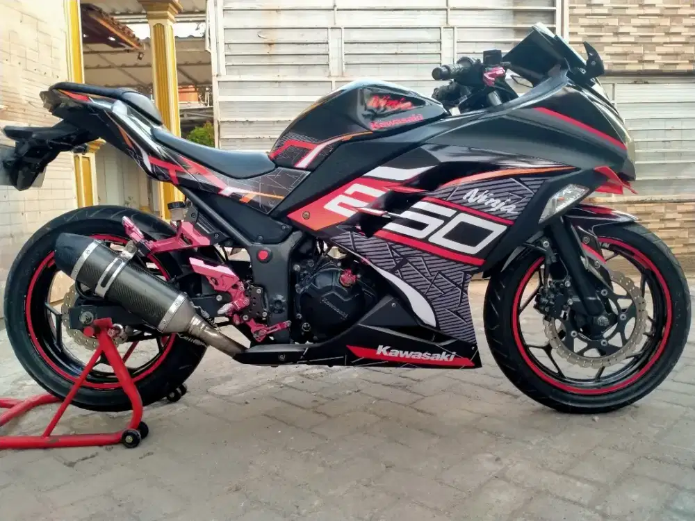 Kawasaki Ninja Fi 250 lengkap mesin segel keterangan detail dibawah
