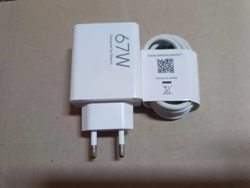 Charger Original Xiaomi 65 watt dan 33 watt
