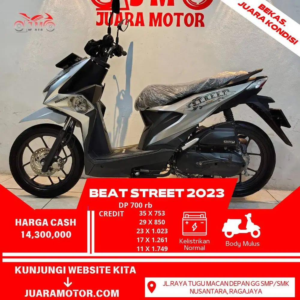 BEAT STREET 2023 SURAT LENGKAP BEKAS TERAWAT TINGGAL PAKAI