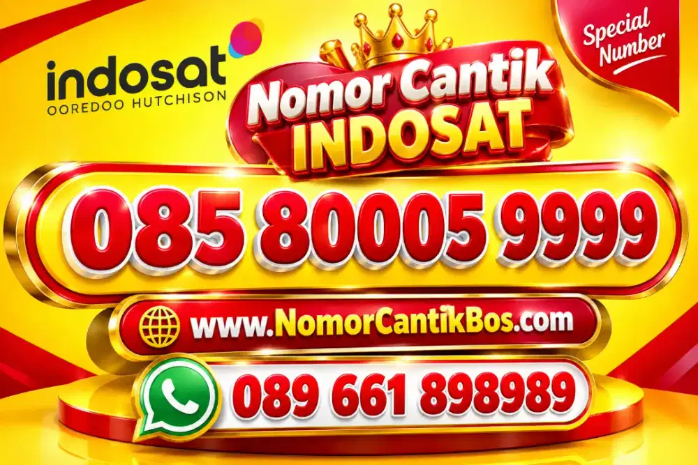 Nomor cantik Indosat bos hoki