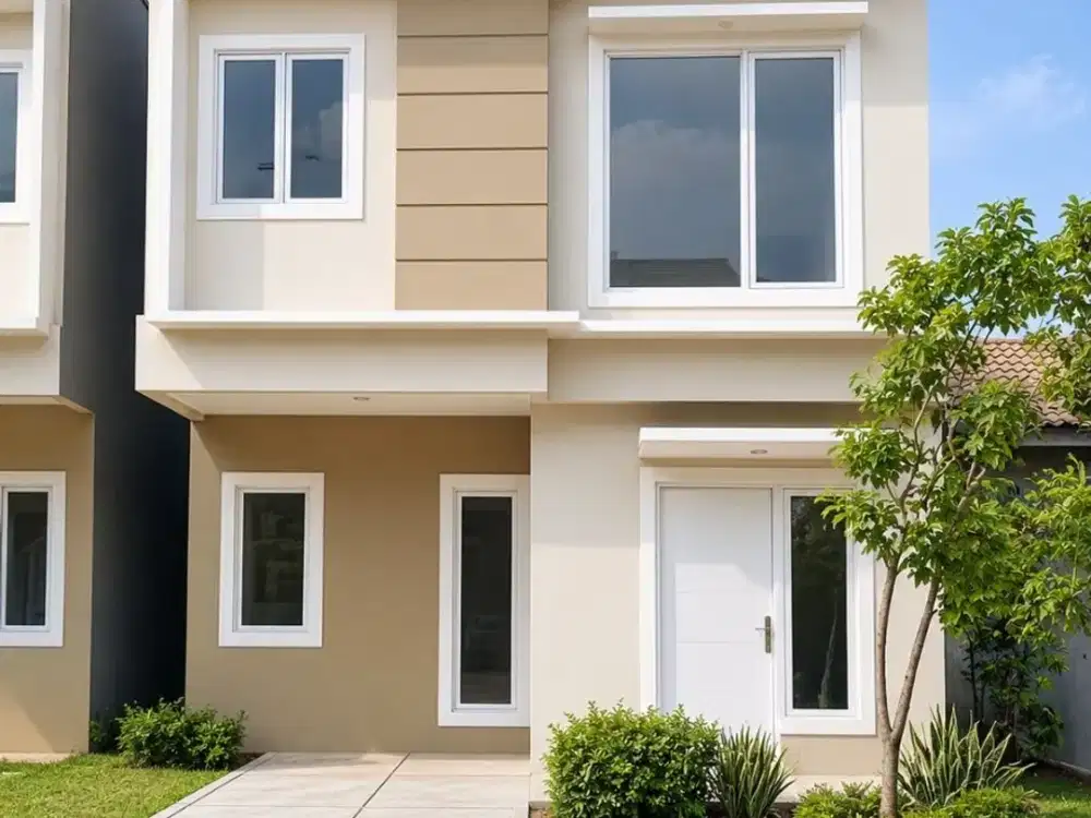 Rumah Sepatan Reg. Harga Murah Mewah, 2 LANTAI, Baru, Minimalis di Tangerang Jual Dijual