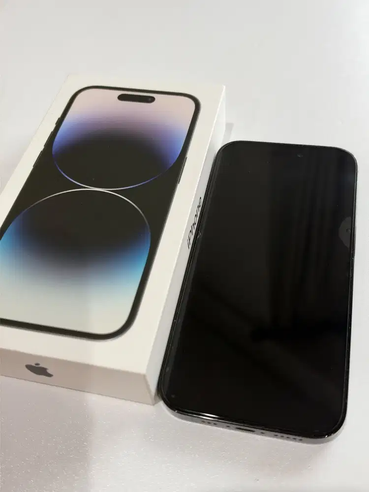 Iphone 14 Pro 256GB SPACE BLACK Inter (SECOND / BEKAS)