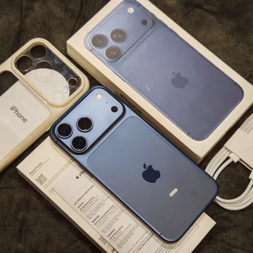 Iphone 17 Pro Max 256gb Resmi ibox Fullset Mulus iPhone 17 Promax