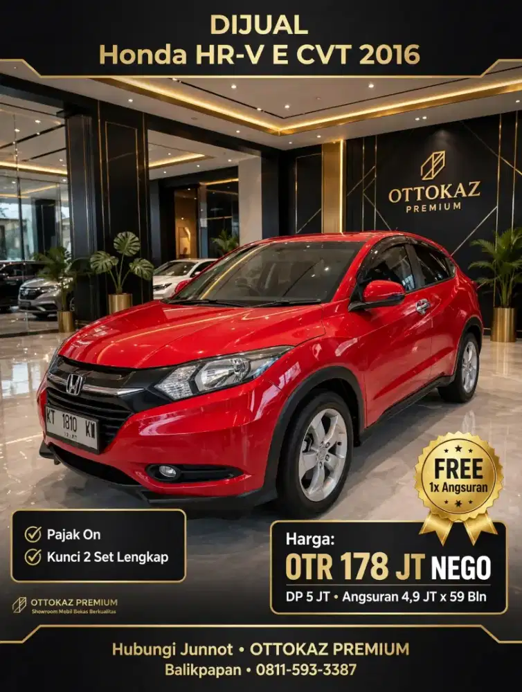 Honda HR-V 2016 Bensin
