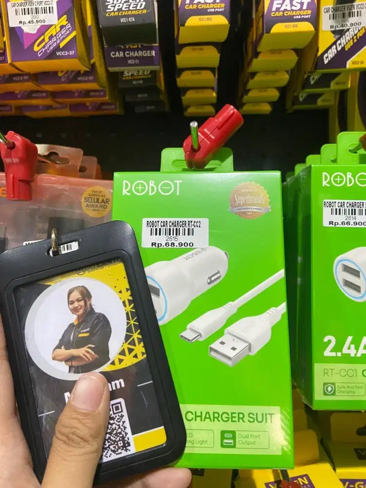 ROBOT CAR CHARGER ATLANTIS DAHSYAT