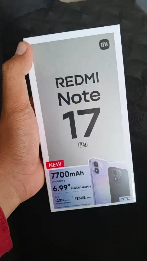 Promo REDMI NOTE 17 5G [6/128 GB ||

8/256 GB] NEW BARU SEGEL