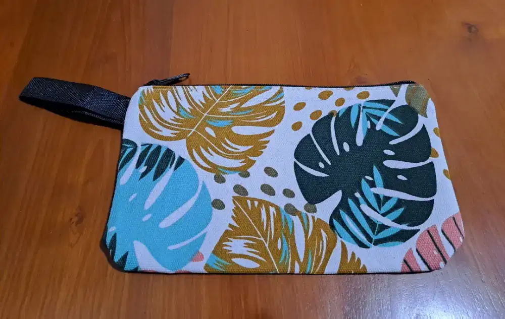 Jual suvenir dompet kanvas