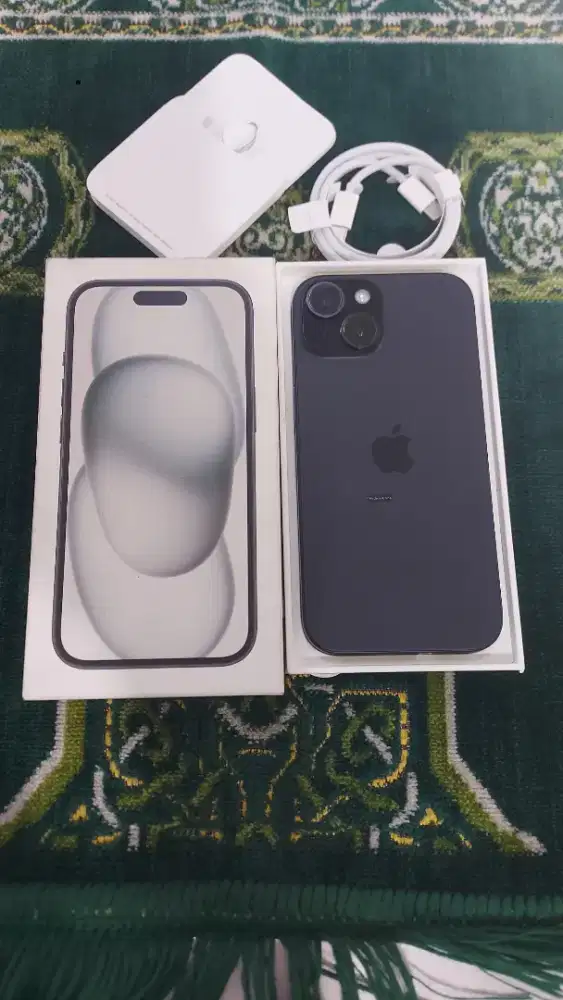 Iphone 15 black 128 gb ibox bh 89%
