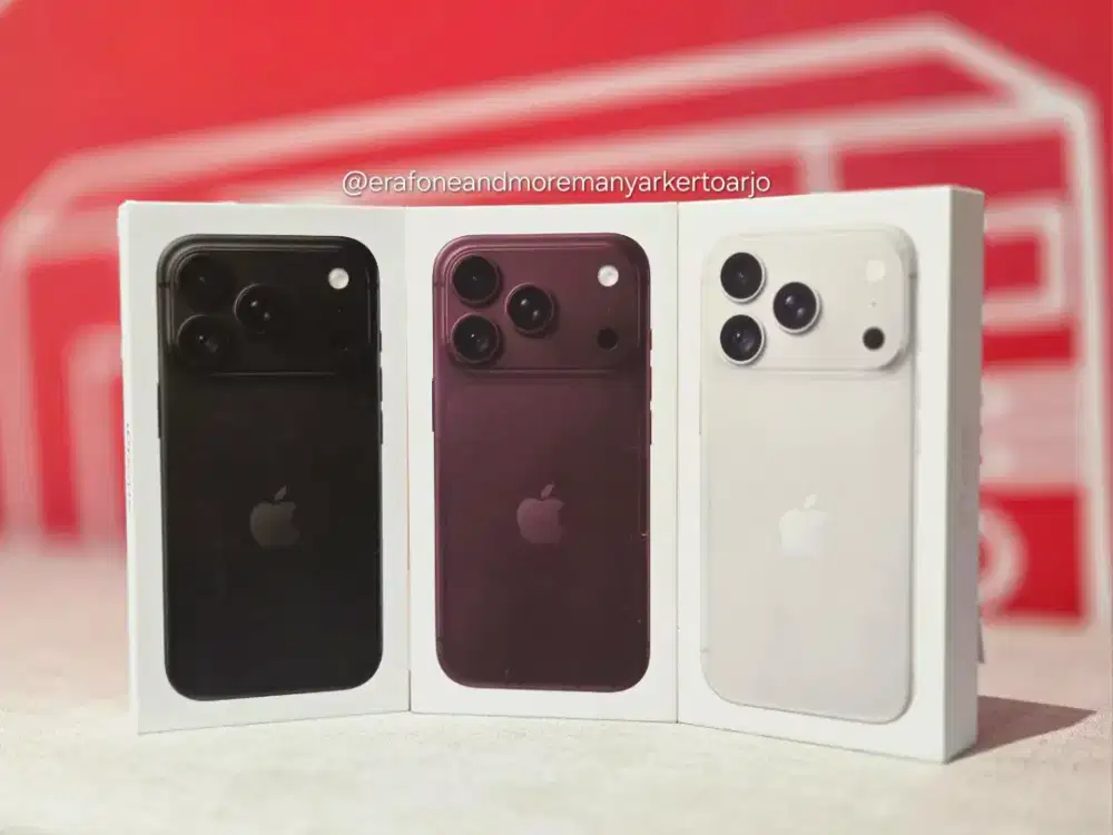FREE 1X CICILAN IPHONE 18 PRO 256GB