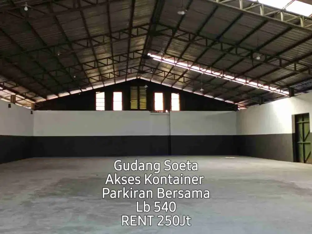 Gudang Mainroad Soekarno-Hatta Akses Kontainer