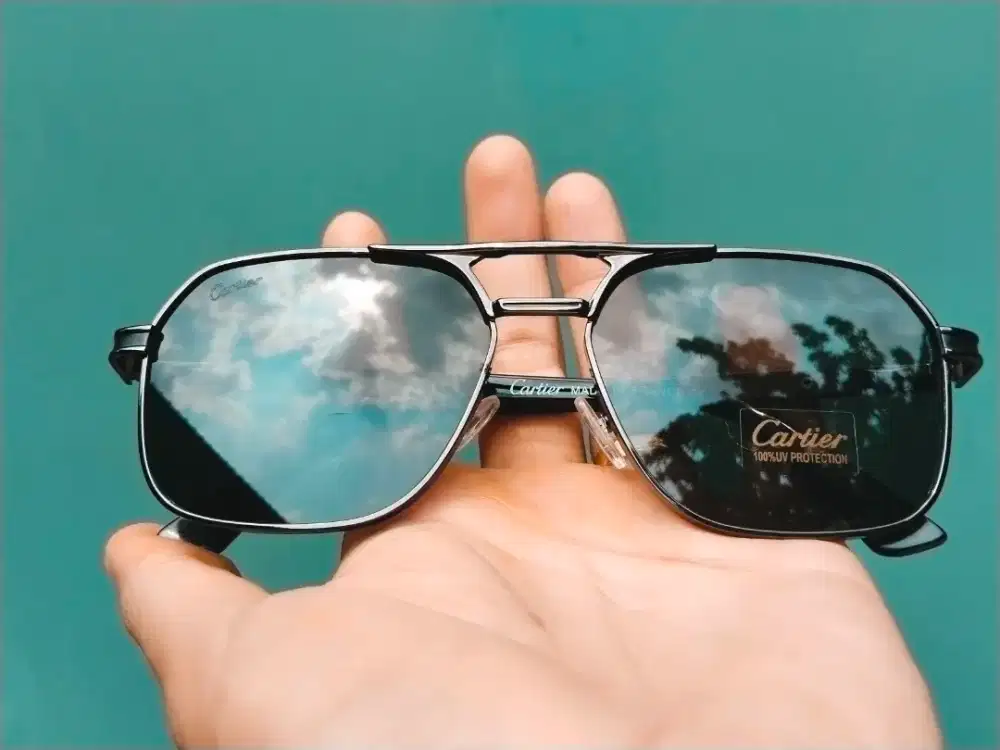 Kacamata pria cartier metal