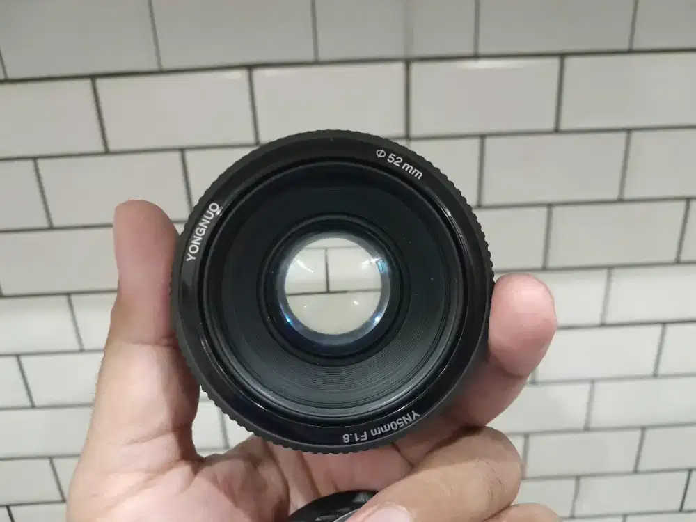 Lensa Fix YN 50mm for Canon