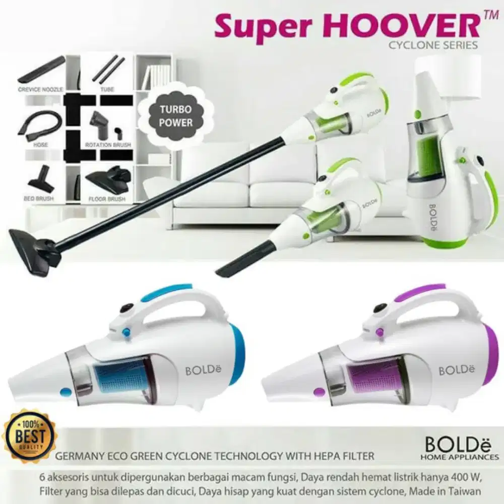 Vacuum Cleaner Bolde Super hoover cyclone ORI