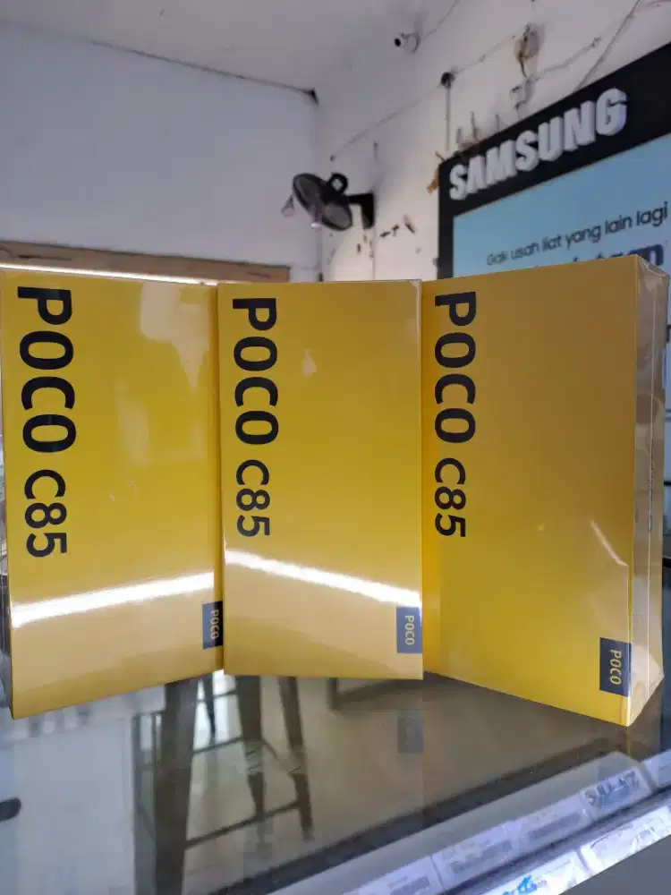 POCO C85 6/128GB NEW SEGEL RESMI COD FREE ONGKIR