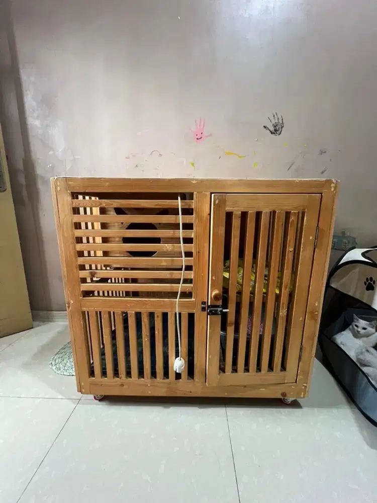 Kandang Kucing Kayu