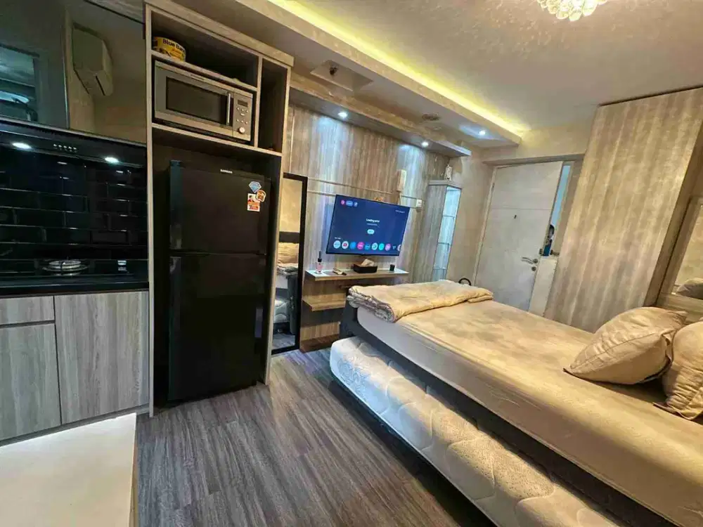 jual studio furnished, alamanda tower,. Bassura, jakarta timur