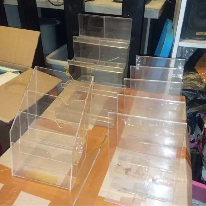 Set Display Rak, Display Standing, Organizer Akrilik