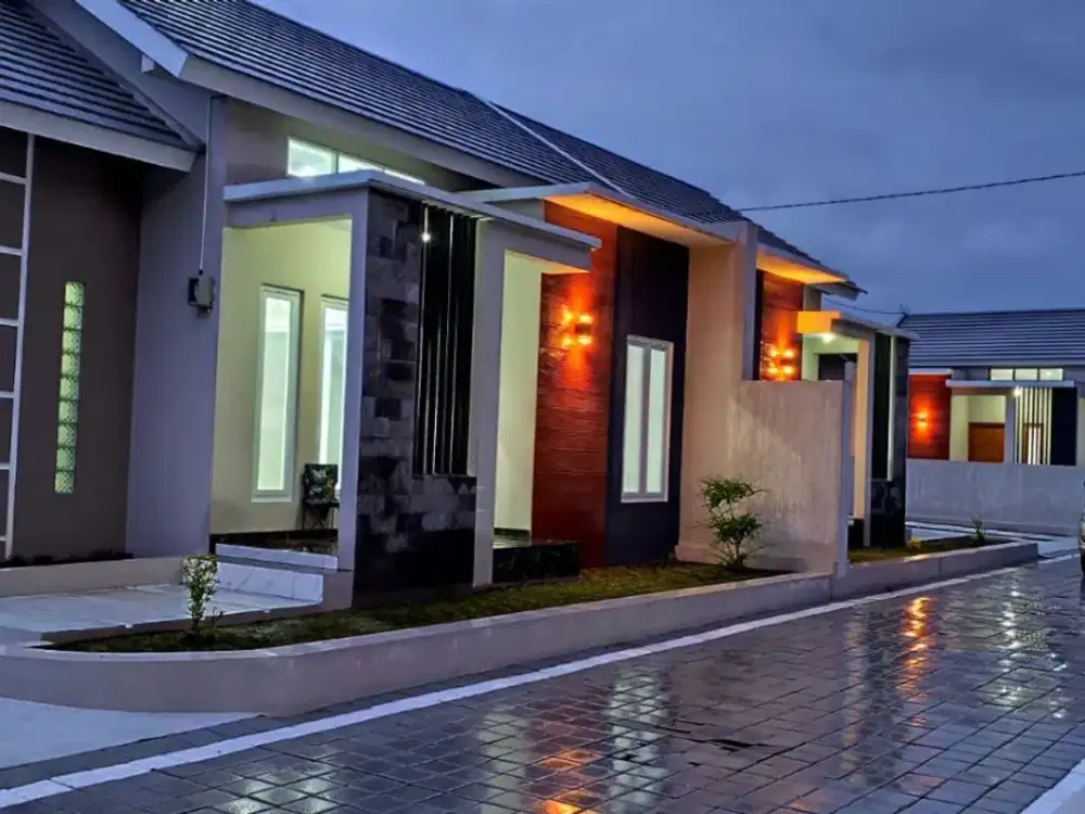 RUMAH BARU MODERN TROPIS DEKAT CANDI PRAMBANAN! HANYA 582 JUTAAN, TERSISA 2 UNIT