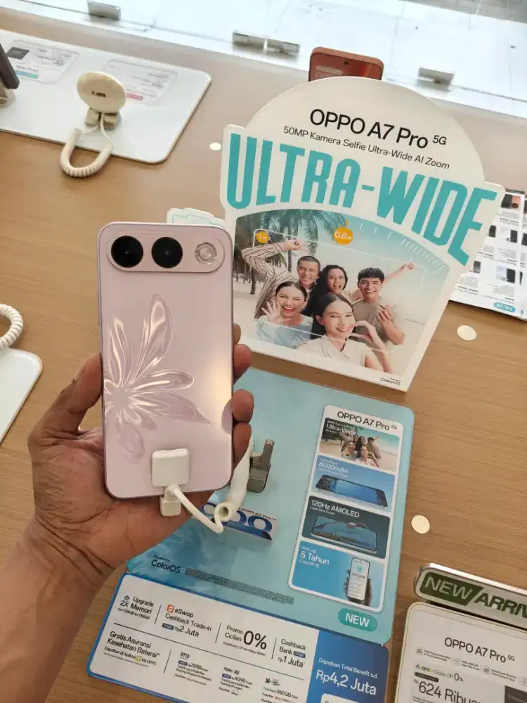 OPPO A7 PRO 256GB Banyak Promo Spesial