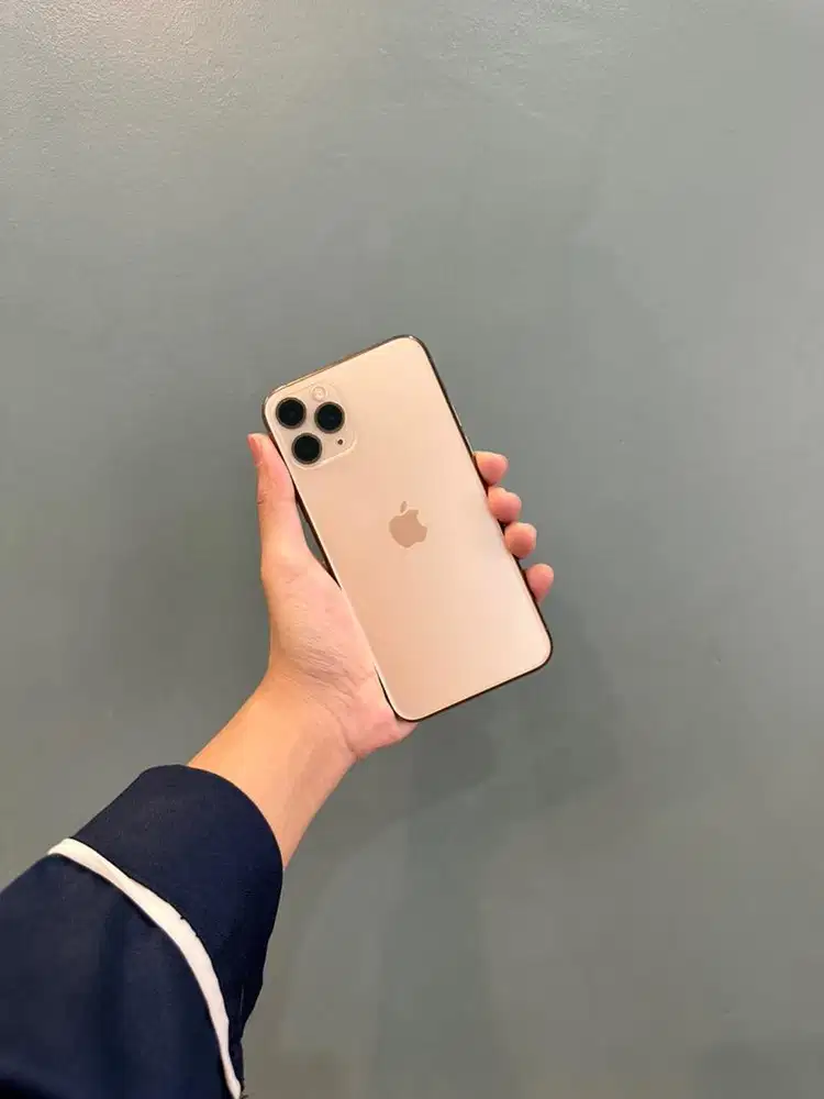 IPHONE 11 PRO 256GB GOLD SINYAL PERMANEN ALL OPERATOR BERGARANSI