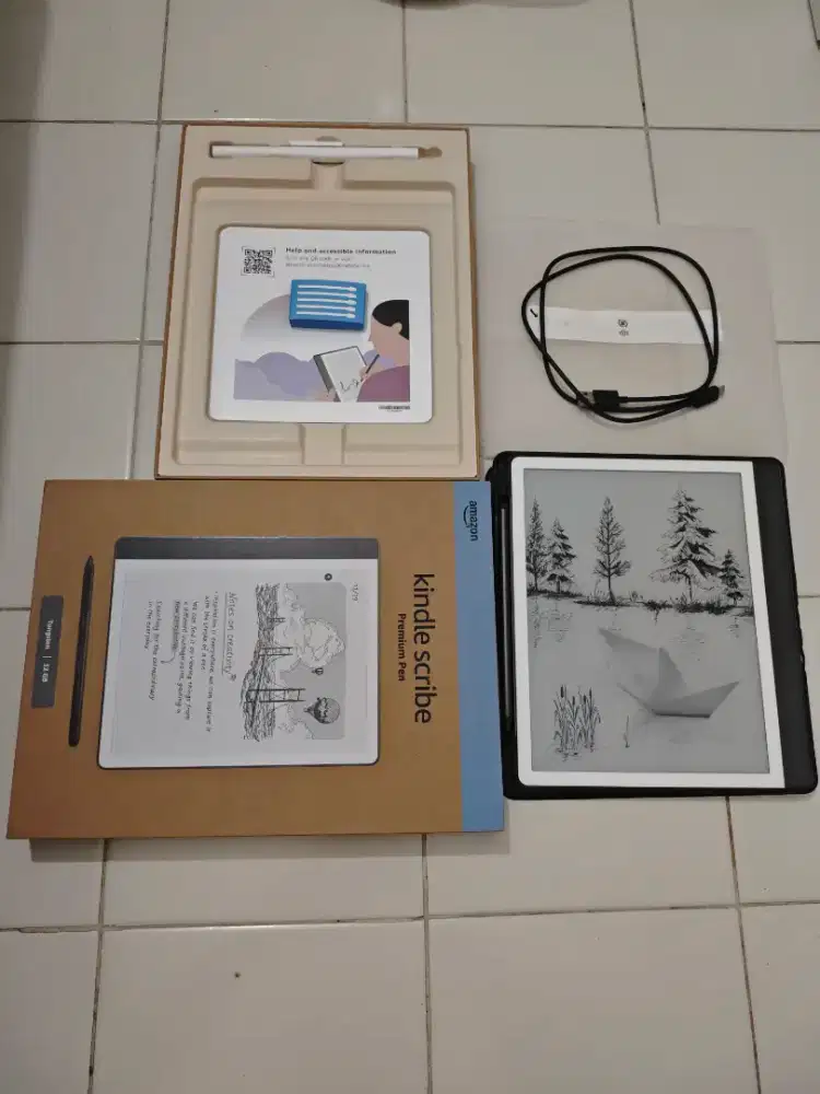 Wts, jual preloved kindle scribe 2024 32gb