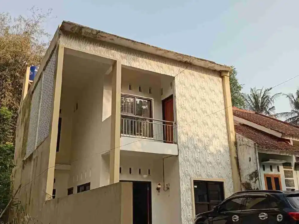 dijual rumah minimalis modern 2 lantai full furnish didekat polsek seyegan