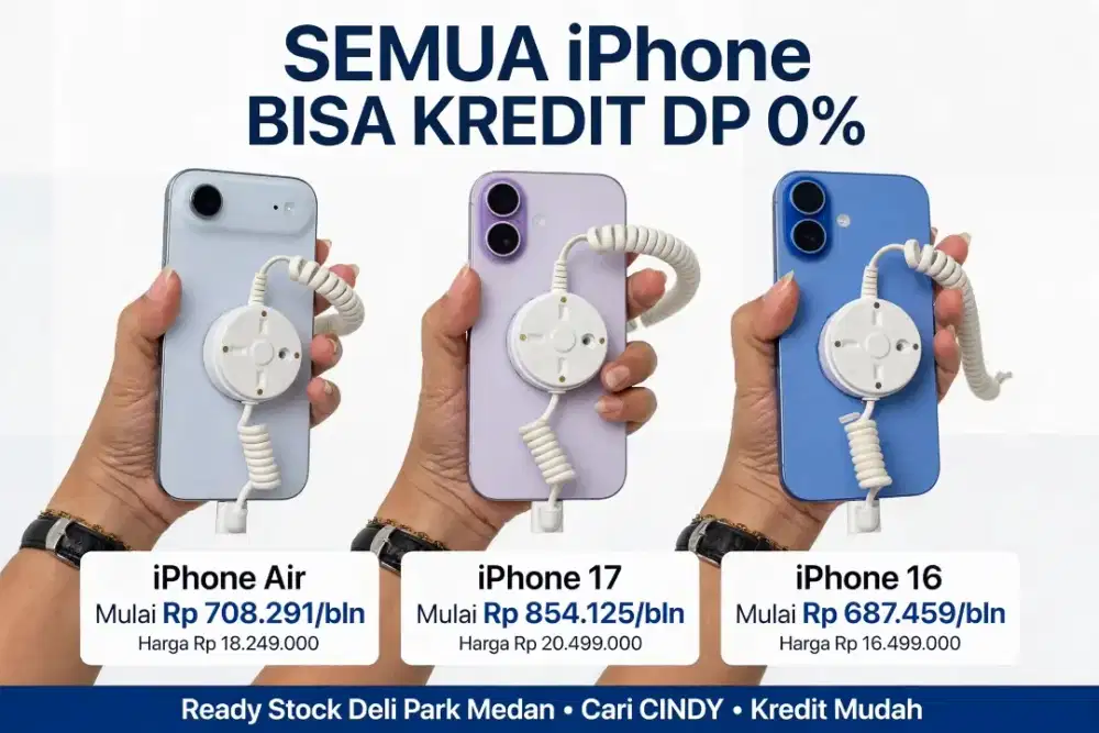 Bisa kredit hp iPhone