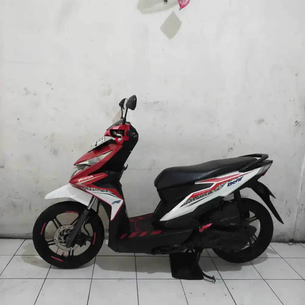 Honda Beat ECO ISS 2017 Mesin Aluss Lengkap Bagus