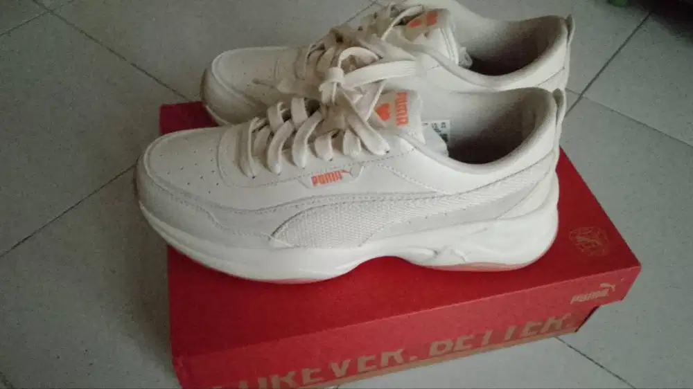 Merek puma original, cilia mode coquette ukuran 38