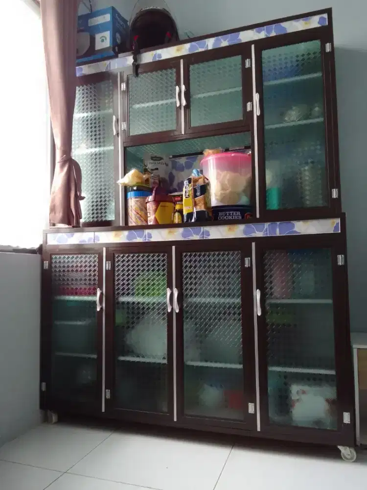 Bismillah dijual lemari piring dan dispenser harga murah