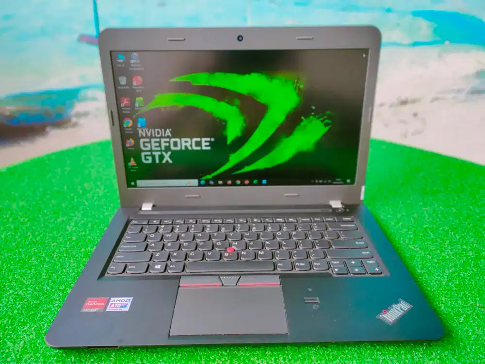 Laptop Bisnis Lenovo ThinkPad E465 AMD A10 8Gb SSD 256 Dual VGA Ngebut