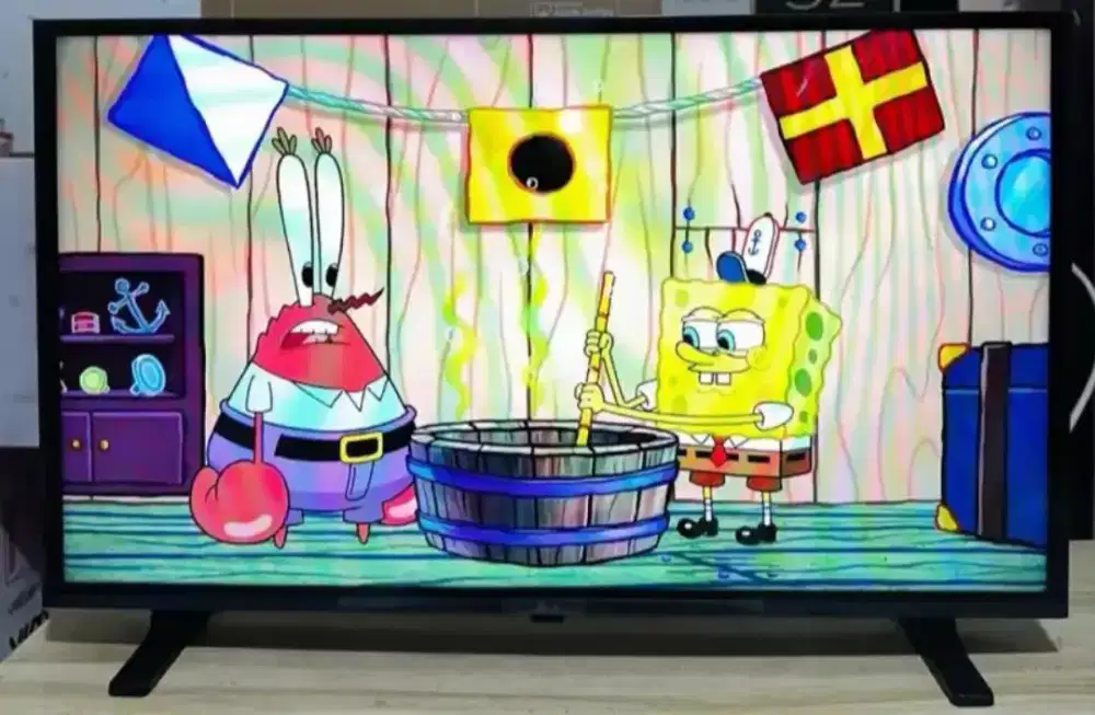 TV LED LG 32 inch sudah siaran digital. minus kaya kotor .aman