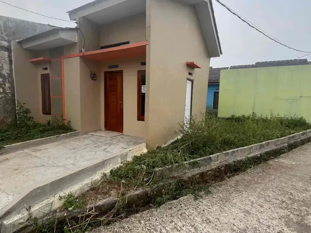 Rumah subsidi cileungsi hook dengan kelebihan tanah