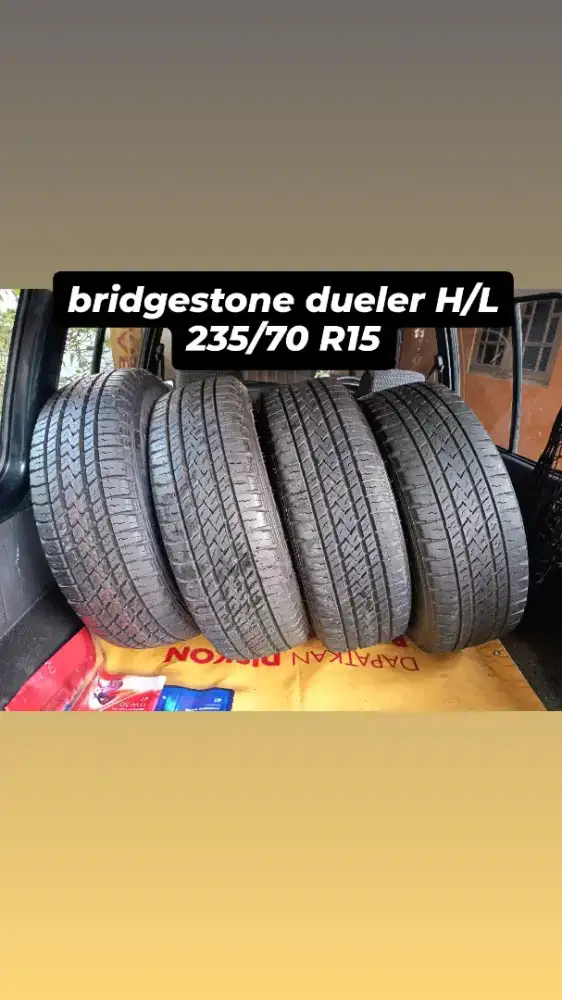Ban R15 235/70 cck jimny katana feroza taft escudo vitara crv panther