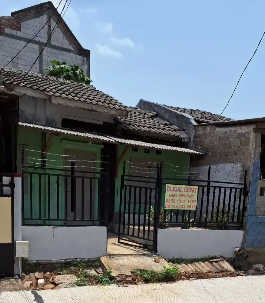 JUAL CASH RUMAH DI PERUMAHAN KALISUREN PARADISE, TAJURHALANG BOGOR