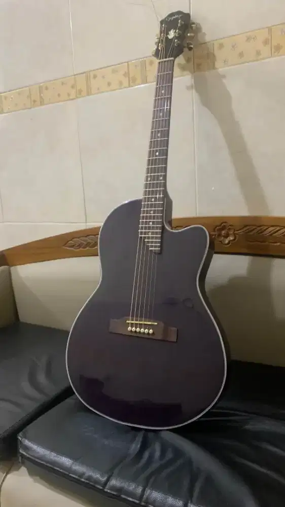 akustik elektrik custom epiphone