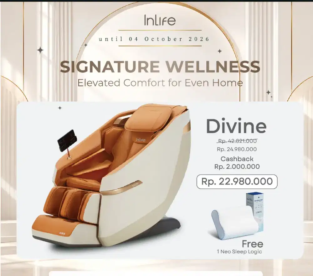 KURSI PIJAT SIGNATURE WELLNES