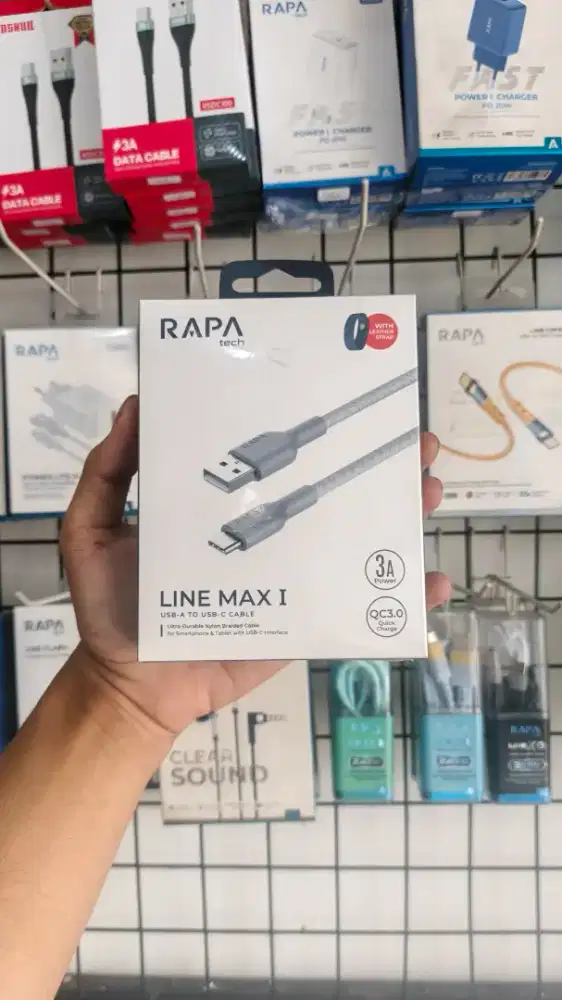 KABEL DATA TYPE C RAPA TECH LINE MAX 1