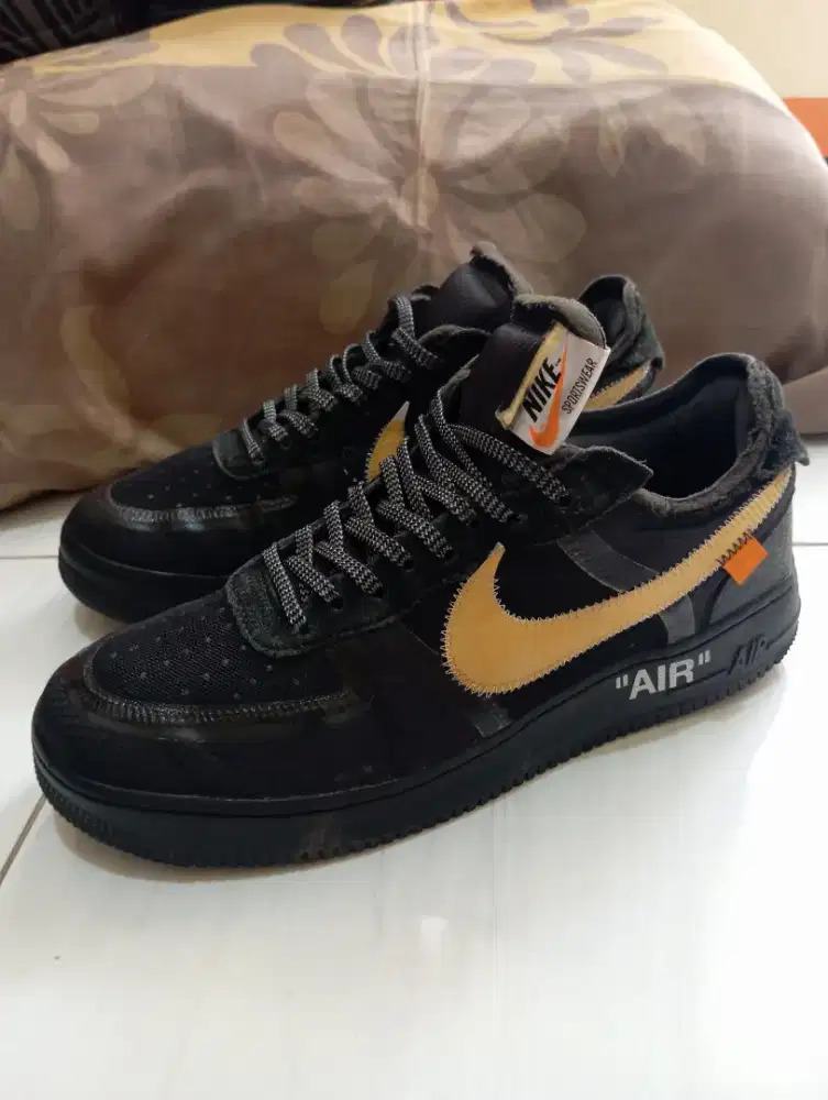 Nike AF1 Black Low x Off White